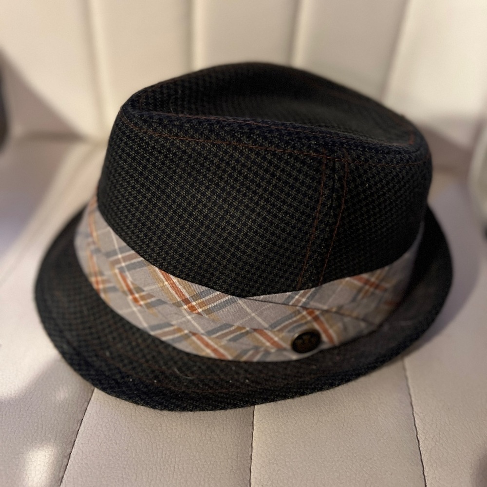 Goorin Bros. Black and Gray Fedora Hat